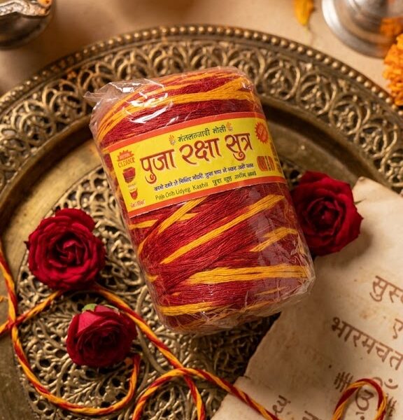 प्रीमियम मौली धागा नारा – पूजा एवं धार्मिक अनुष्ठानों के लिए पवित्र धागा