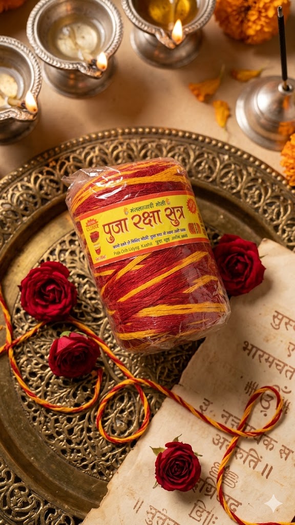 प्रीमियम मौली धागा नारा – पूजा एवं धार्मिक अनुष्ठानों के लिए पवित्र धागा