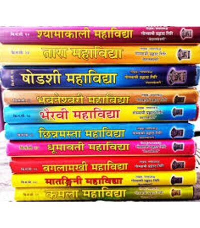 Das Mahavidya Book Set (दस महाविद्द्या) Hindi And Sanskrit