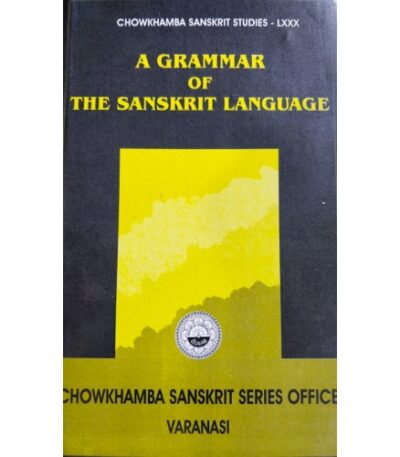 Grammar of the Sanskrit Languages