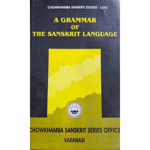 Grammar of the Sanskrit Languages