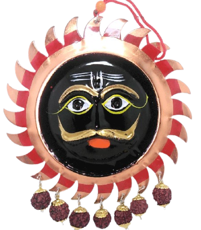 Kaal Bhairav Home Wall Hanging Face Suraksha